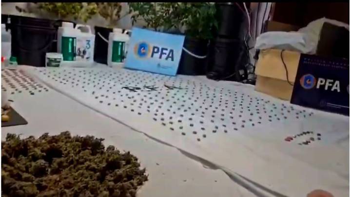 Rosario: cayeron cuatro narcos que vendían drogas de diseño valuadas en $61.500.000