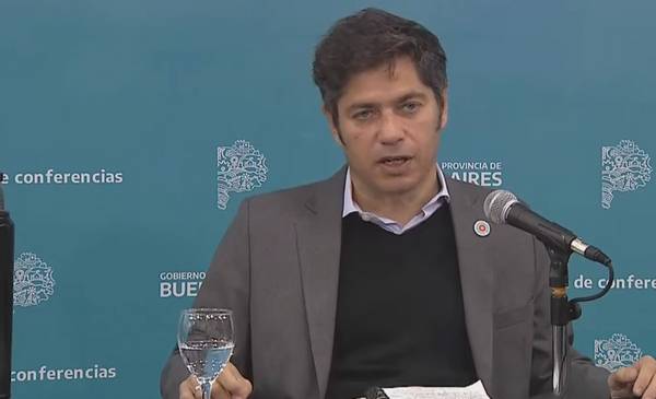 Kicillof le pidió a la Legislatura aprobar un proyecto para refinanciar una deuda de la gestión de Vidal