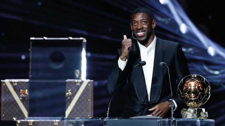 Ousmane Dembélé ganó el Balón de Oro 2025 y se consagró como el mejor jugador del mundo tras su gran temporada