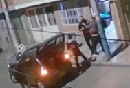 Tres ladrones robaron un vehículo en el barrio Carvajal