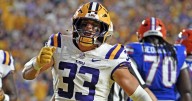 LSU linebacker West Weeks left the game vs. Florida with an injury. Here's the latest.