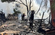 Deja incendio a varias familias sin hogar en Postal Cerritos