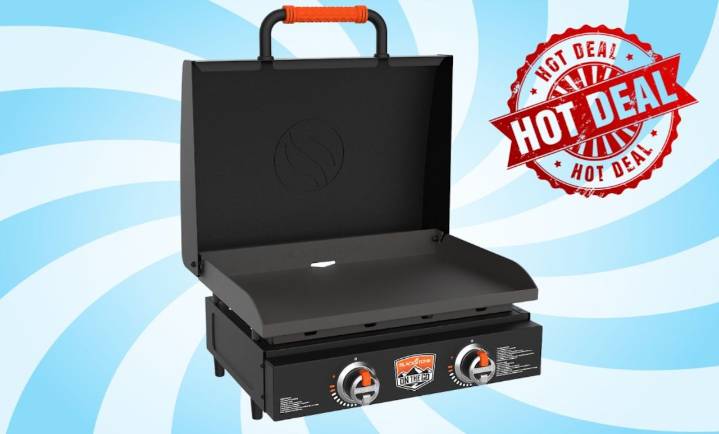 Blackstone Tabletop Griddle on sale for $50 off at Academy