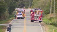 2 people taken to hospital after structure fire in Langley