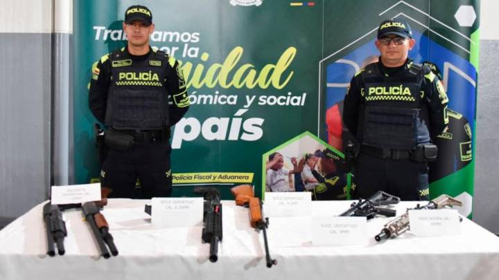 ¡Alerta en Bogotá! Incautan más de 80 armas traumáticas avaluadas en más de $150 millones