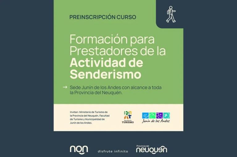 Junín de los Andes: inscriben para el Curso de Formación en Senderismo