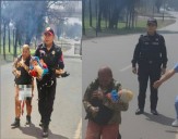 Mujer protege con su cuerpo y salva la vida de una bebé de la explosión en puente Iztapalapa
