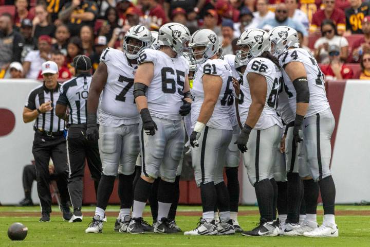 Raiders’ Pete Carroll says he won’t make major changes on offensive line