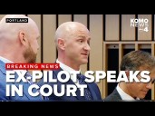 #BREAKING: Ex-Alaska Airlines pilot address court, victims in court hearing