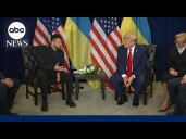Trump and Zelenskyy meet on sidelines of UN