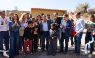El gobernador encabezó una nueva entrega de viviendas en San Blas de los Sauces