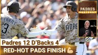 PADRES POSTCAST: OFFENSE GOES OFF, San Diego PADRES RIP AZ D'BACKS 12