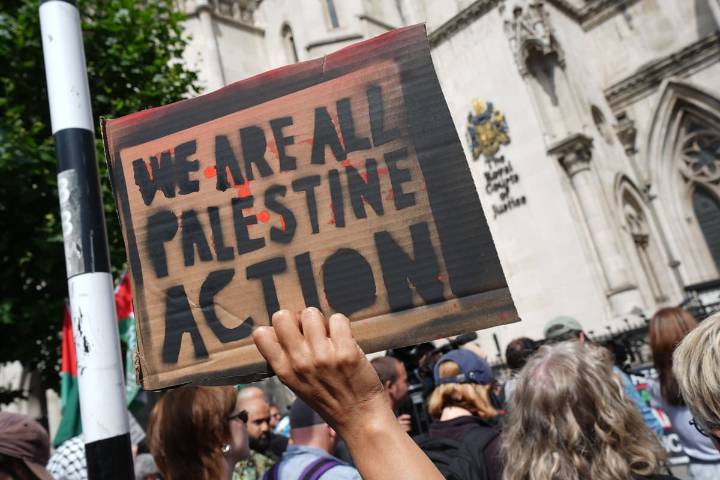 Further 24 charged for backing proscribed group Palestine Action as London demo looms