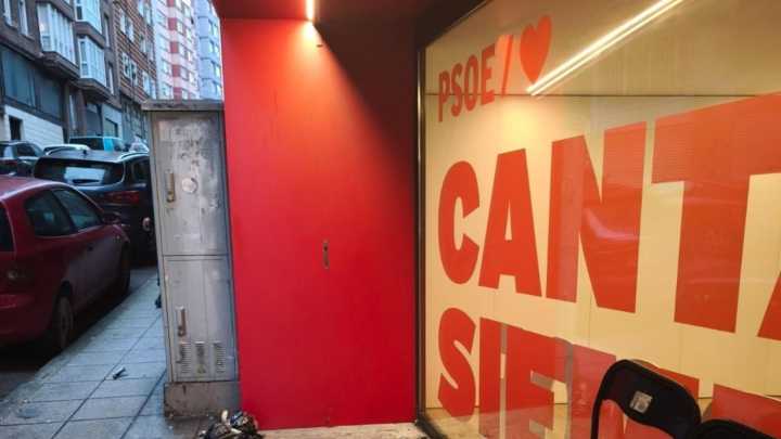 Detenido el hijo de la alcaldesa de Bezana por el ataque a la sede del PSOE de Cantabria