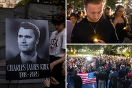 Charlie Kirk honored at solemn Madison Square Park vigil