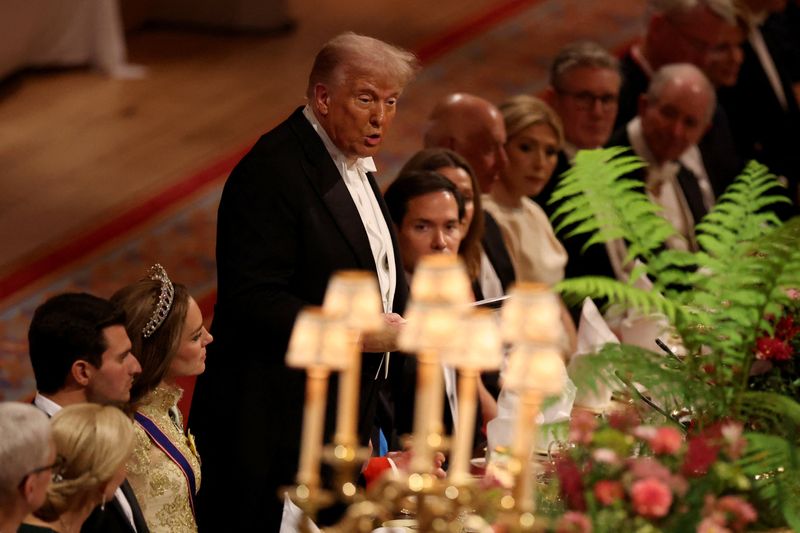 Starmer and Trump to discuss foreign affairs, investment after pomp