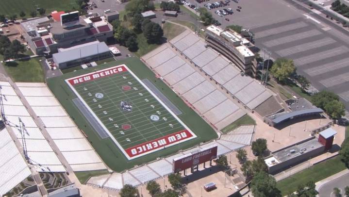 'Louie Lane': UNM unveils new football tailgating experience outside University Stadium