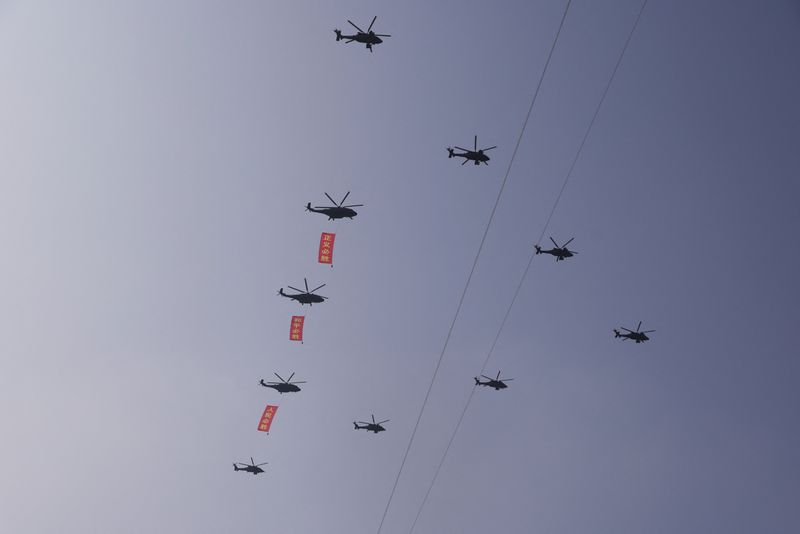 Factbox-What weapons China put on display at its military parade