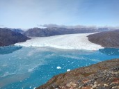 A fiber optic cable spied on Greenland's glaciers. It found an alarming problem