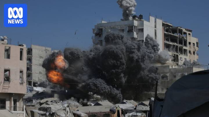 Air strikes kill at least 32 in Gaza City as Israel ramps up its offensive