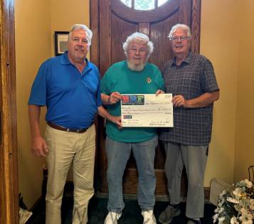 Bedford Recreation Foundation donates $1,000 to Knights of Columbus Tootsie Roll Drive