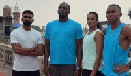 Bolt, Sindhu, Sreejesh light up Khari Baoli rooftop relay in Delhi