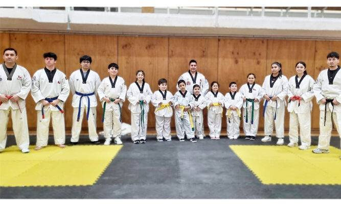 Notable participación de cultores infantiles fueguinos de taekwondo en torneo regional realizado en Punta Arenas