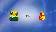 Atlético Bucaramanga vs Deportes Tolima en vivo por fecha 12 de Liga B