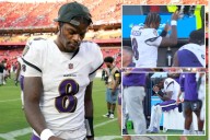 Lamar Jackson injury looms over Ravens' ugly start to season