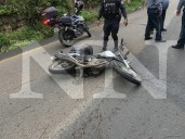 MUERE MOTOCICLISTA TRABAJADOR DE JARDINES DE SAN JUAN