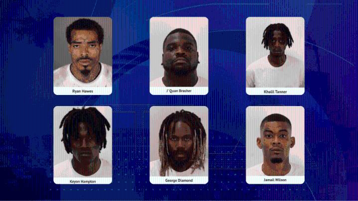 6 arrested after multi-county jewelry store smash-and-grab spree in Southern California