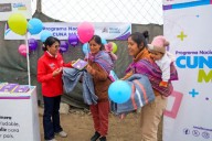 Cuna Más: niños recibieron kit de abrigo para prevenir los efectos de bajas temperaturas