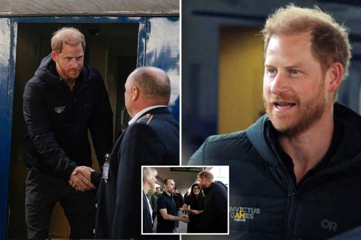 Prince Harry makes surprise visit to Kyiv as he vows help for thousands injured in Ukraine war