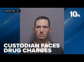 Police arrest custodian after finding drugs on school grounds