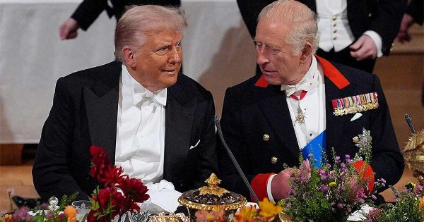 Trump y el rey Carlos III intercambian elogios