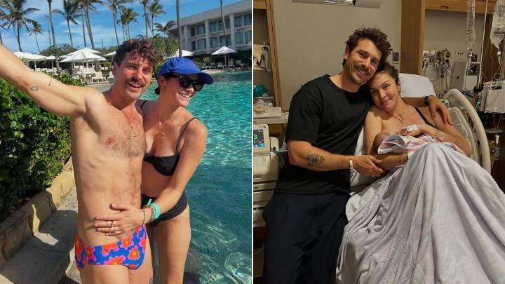 Bachelor stars Matty ‘J’ Johnson and Laura Byrne welcome third daughter