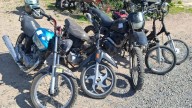 Se clausuró un taller clandestino y se secuestraron motos con escape libre