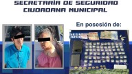 Seguridad en Irapuato: aseguran a pareja con más de 60 dosis de droga