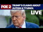 Trump says link found between autism, Tylenol