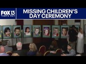 Missing Florida children's families gather for annual ceremony