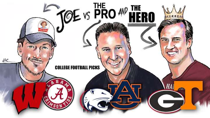 The picks are in for Joe vs. the Pro and the Hero