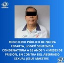 26 años de prisión por abusar de su hija por nueve años