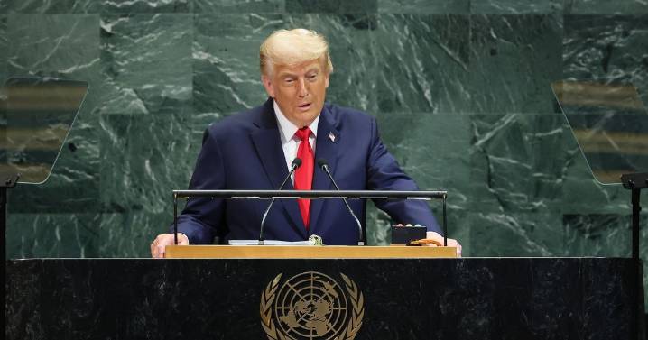 Trump claims London wants to go to 'Sharia Law' and tells UN that UK ideas will be 'death of West'