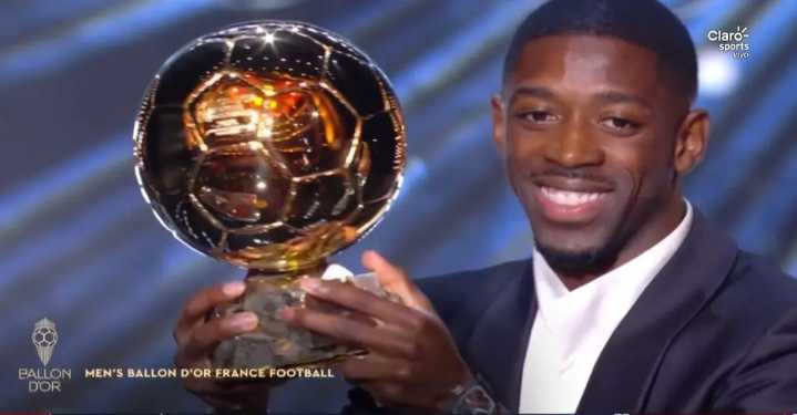 ¡El Francés del PSG Ousmane Dembélé, Balón de Oro 2025!