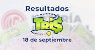 Resultados del Tris de hoy 18 de septiembre del 2025. Ve aquí los números ganadores