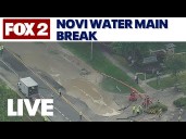Details in Novi water main break as crews work on repairs