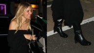 Sienna Miller Ushers Into Fall With Longchamp Leather Boots