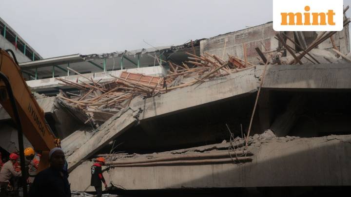 Chennai: Under-construction building collapses at Ennore Thermal Power Station