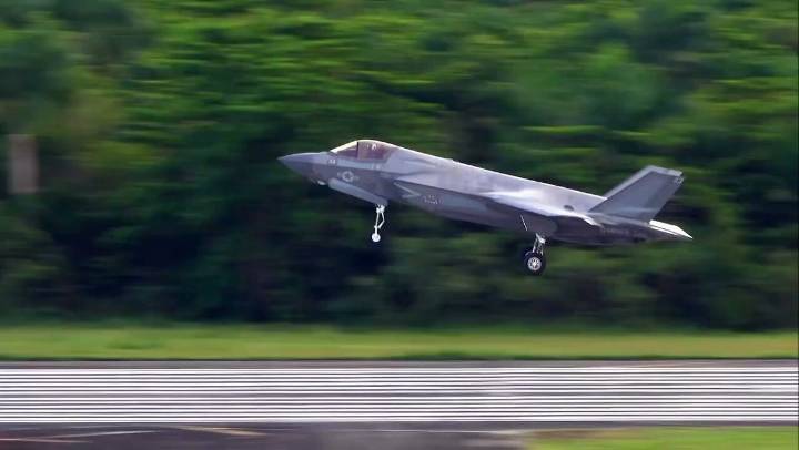 Aviones F-35 de Estados Unidos aterrizan en Puerto Rico para combatir el narcoterrorismo