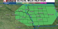 Few storms are possible Sunday and Monday night